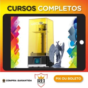 Impressão 3D em Resina - Denis Jesus