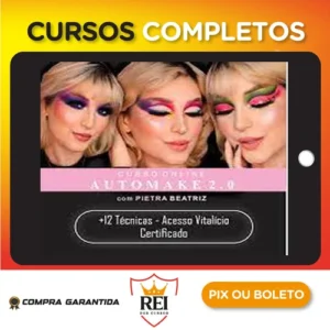 Automaquiagem 2.0 + Maquiagem Artística - Pietra Beatriz Pereira