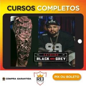 Workshop de Realismo Black and Grey com Ênfase em Texturas e Pelos - Chico Morbene