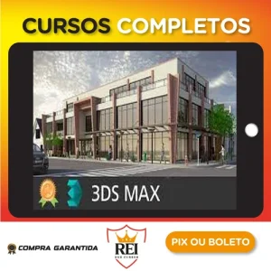 3DS Max Básico + Maquete de Exteriores - Cursos Construir