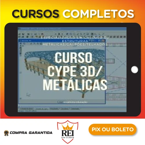Curso Cype Metálicas 3D - Escola do Software