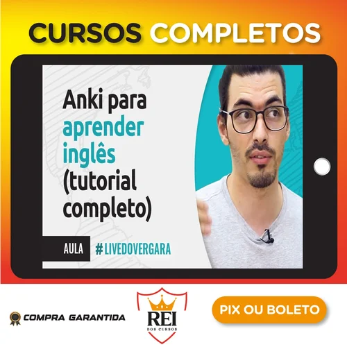 Cards no Anki do Curso de Inglês - Mairo Vergara