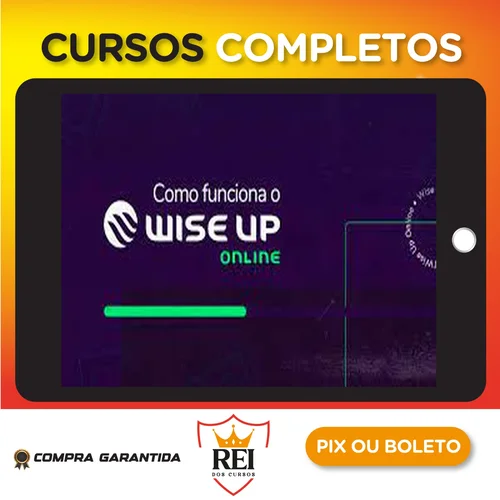 Curso de Inglês (Módulo 1 ao 9) - Wise Up Online