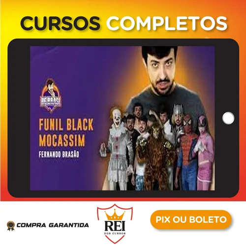 Funil Black Mocassim - Fernando Brasão