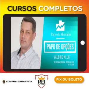 Curso de Opções, Operações Estruturadas e Sistemas Gerenciais do Projeto 10% - Valerio Klug