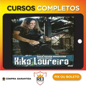 Rock Fusion Brasileiro Tecnica Criativa (Guitarra) - Kiko Loureiro