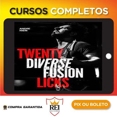 Twenty Diverse Fusion Licks - Andre Niere - JTC